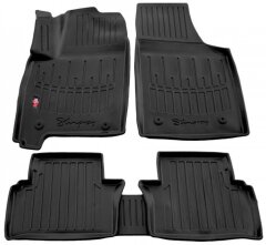 3D Коврики в салон автомобиля Opel Meriva A 2002-2009 (Stingray)
