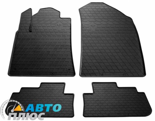 Резиновые коврики в салон Peugeot 407 2004- (Stingray)