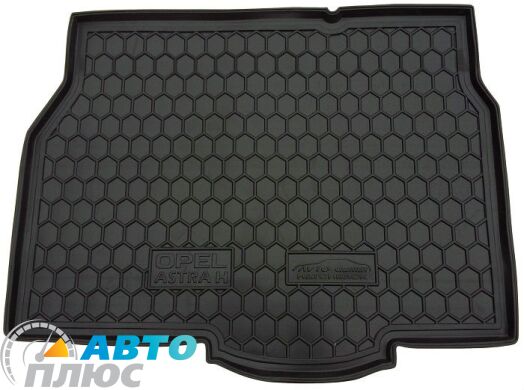 Автомобильный коврик в багажник Opel Astra (H) 2004- hatchback (Avto-Gumm)