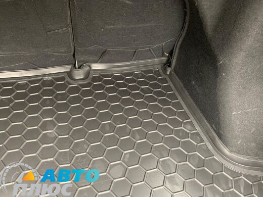 Автомобильный коврик в багажник Kia Rio 2005-2011 Sedan (Avto-Gumm)
