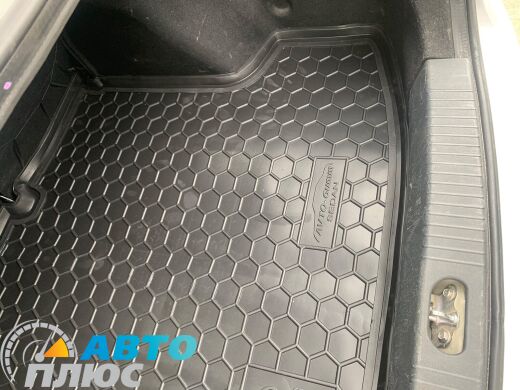 Автомобильный коврик в багажник Kia Rio 2005-2011 Sedan (Avto-Gumm)
