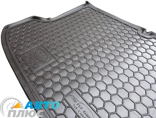 Автомобильный коврик в багажник Kia Rio 2005-2011 Sedan (Avto-Gumm)