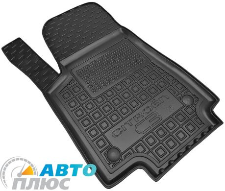 Водительский коврик в салон Citroen C3 2025- (AVTO-Gumm)