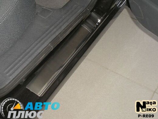 Накладки на пороги Renault Laguna 2007- (Premium)