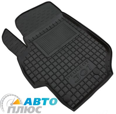 Водительский коврик в салон Peugeot 301 2013- (Avto-Gumm)