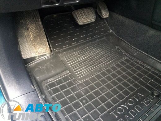 Водительский коврик в салон Toyota Land Cruiser Prado 150 10-/13- (Avto-Gumm)