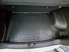 Автомобильный коврик в багажник Kia Niro 2018-2022 Electric с сабв. (AVTO-Gumm)