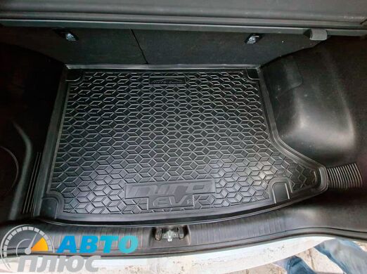 Автомобильный коврик в багажник Kia Niro 2018-2022 Electric с сабв. (AVTO-Gumm)
