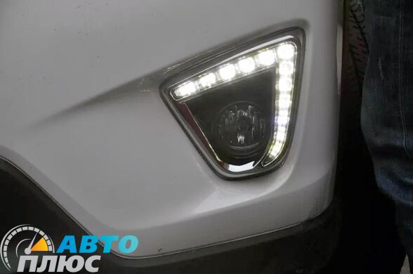 Штатные дневные ходовые огни LED-DRL для Mazda CX-5 2012- V3