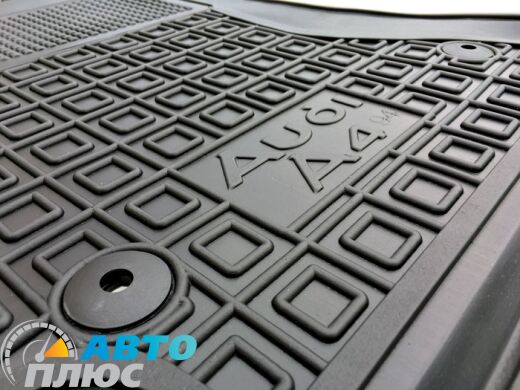 Водительский коврик в салон Audi A4 (B5) 1994-2000 (Avto-Gumm)