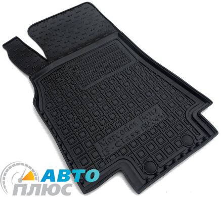 Водительский коврик в салон Mercedes B (W245) 2005-2011 (Avto-Gumm)