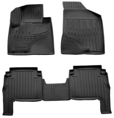 3D Килимки в салон автомобіля Hyundai Santa Fe 2010-2012 (Stingray)