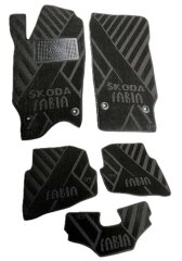Композитні килимки в салон Skoda Fabia 2000-2007 (X) AVTO-Tex