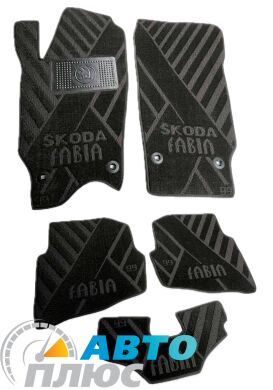 Композитні килимки в салон Skoda Fabia 2000-2007 (X) AVTO-Tex