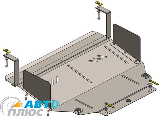 Металлическая защита двигателя Kia K5 2010-2015 (Кolchuga) Standart