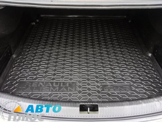 Автомобильный коврик в багажник Renault Talisman 2015- Sedan (AVTO-Gumm)