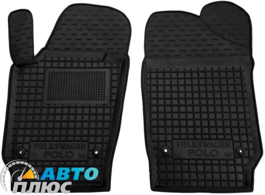 Передние коврики в автомобиль Volkswagen Polo Hatchback 2009- (Avto-Gumm)