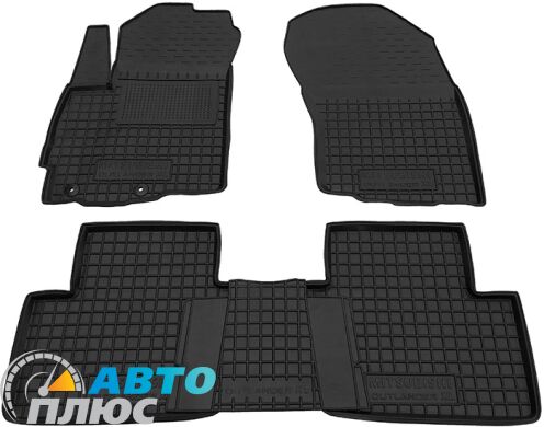 Автомобільні килимки в салон Mitsubishi Outlander XL 2007-2012 (Avto-Gumm)
