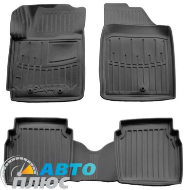3D Коврики в салон автомобиля Hyundai i10 2007- (Stingray)