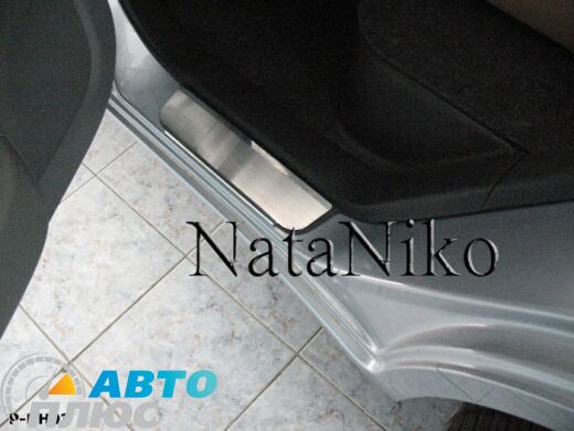Накладки на пороги Daihatsu Terios 2006- (Premium)
