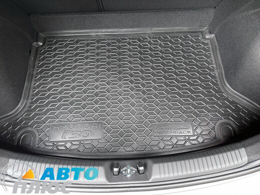 Автомобильный коврик в багажник Hyundai i30 2023- Hatchback (AVTO-Gumm)