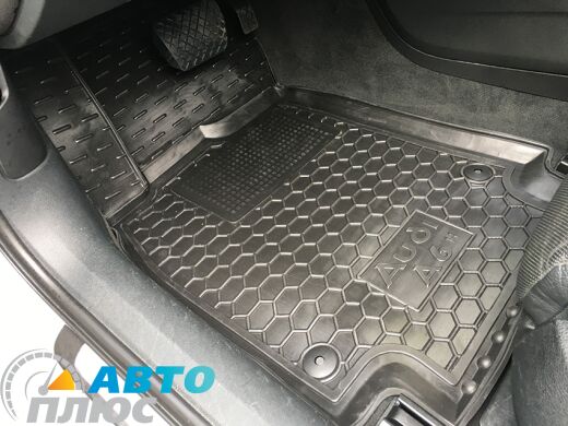 Передние коврики в автомобиль Audi A6 (C7) 2014- (Avto-Gumm)