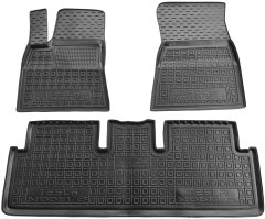 Автомобильные коврики в салон Tesla Model 3 2023- (AVTO-Gumm)
