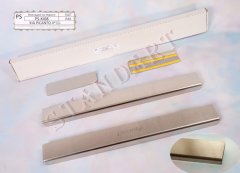 Накладки на пороги автомобиля Kia Picanto 2011- (Standart)