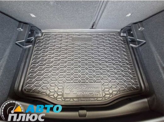 Автомобильный коврик в багажник Alfa Romeo Junior 2025- hybrid нижняя полка (AVTO-Gumm)