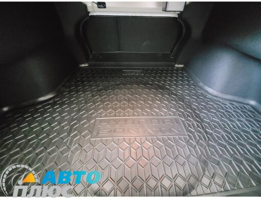 Автомобильный коврик в багажник Hyundai Sonata 2023- ДВС (AVTO-Gumm)