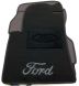 Ворсовые коврики в салон Ford Fiesta 02-/Fusion 02- черные ML Lux