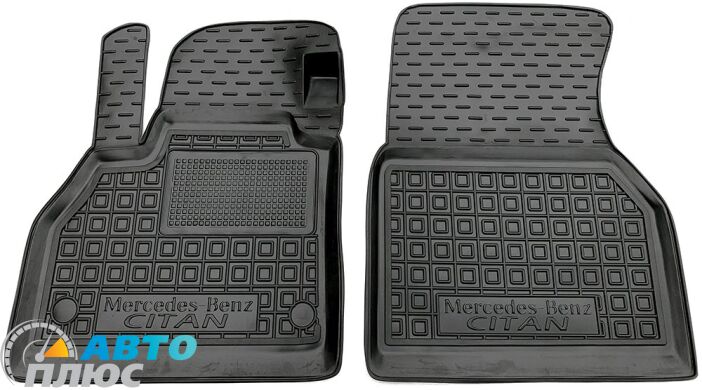 Передние коврики в автомобиль Mercedes Citan 2012- (Avto-Gumm)