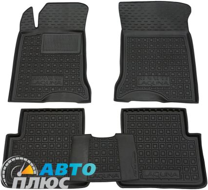 Автомобильные коврики в салон Renault Laguna 2 2001-2007 (Avto-Gumm)
