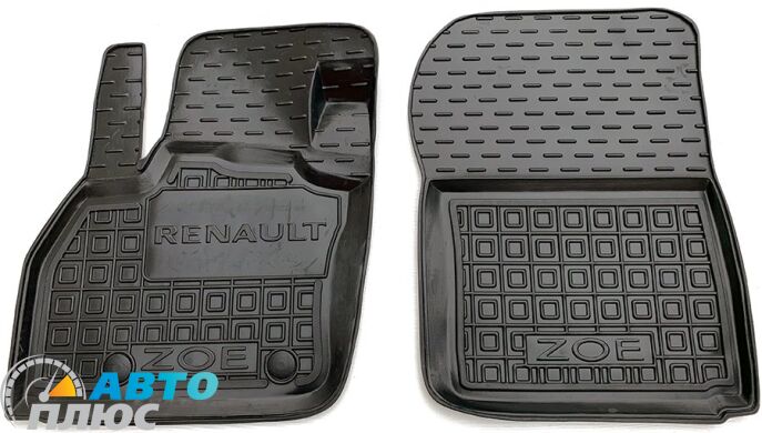 Передние коврики в автомобиль Renault Zoe 2013- (Avto-Gumm)