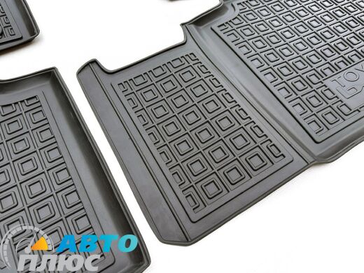 Автомобильные коврики в салон Toyota bZ4X 2022- (AVTO-Gumm)