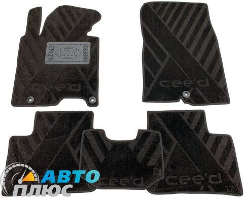 Композитные коврики в салон Kia Ceed (JD) 2012- (X) AVTO-Tex