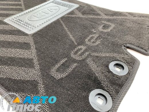 Композитные коврики в салон Kia Ceed (JD) 2012- (X) AVTO-Tex