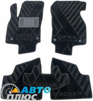 Композитные коврики в салон Opel Astra H 2004- Hb/Un (X) AVTO-Tex