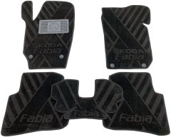 Композитные коврики в салон Skoda Fabia 2 2007-2015 (X) AVTO-Tex