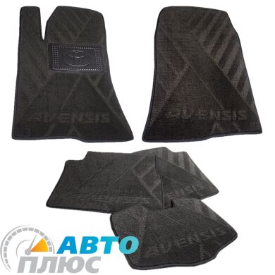 Композитні килимки в салон Toyota Avensis 2003-2009 (X) чорні AVTO-Tex