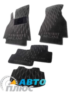 Композитные коврики в салон Renault Megane 2 2003- Sd/Un (V) AVTO-Tex