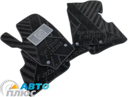 Композитные коврики в салон Skoda Fabia 2 2007-2015 (X) AVTO-Tex