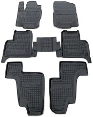 Автомобильные коврики в салон Mercedes GL (X166) 12-/GLS 14- (7 мест) (Avto-Gumm)