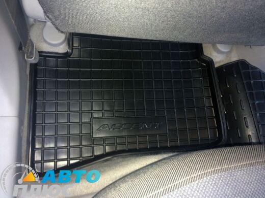 Автомобильные коврики в салон Hyundai Accent 2006-2010 (Avto-Gumm)