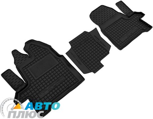 Автомобільні килимки в салон Ford Custom 2012- (1+2) (Avto-Gumm)