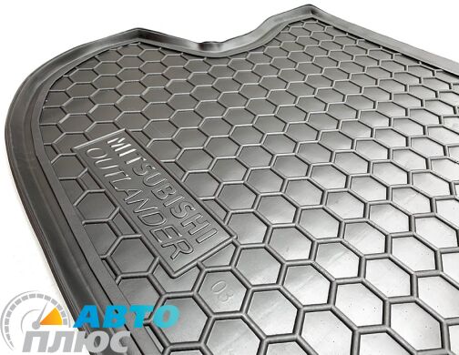 Автомобильный коврик в багажник Mitsubishi Outlander 2003-2007 (Avto-Gumm)