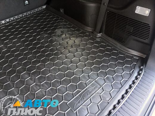 Автомобильный коврик в багажник Toyota Highlander 3 2014-2020 (7 мест) (Avto-Gumm)
