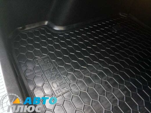 Автомобильный коврик в багажник Renault Fluence 2009- (Avto-Gumm)