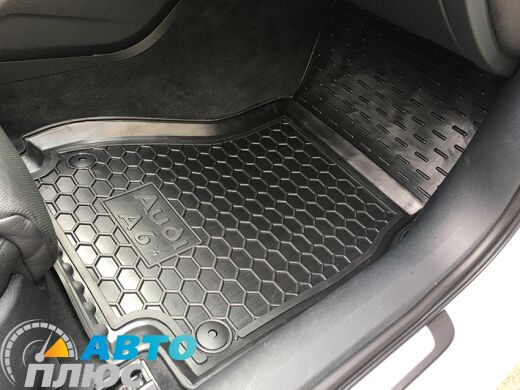 Автомобільні килимки в салон Audi A6 (C7) 2014- (Avto-Gumm)