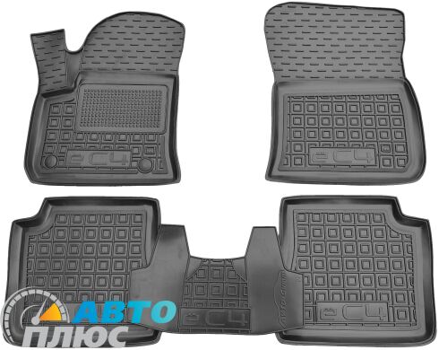 Автомобильные коврики в салон Citroen e-C4 2021- (AVTO-Gumm)